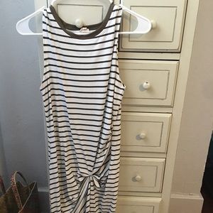 Midi casual t-shirt dress